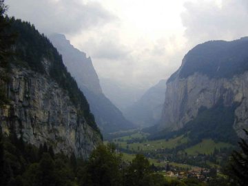 U shaped valley